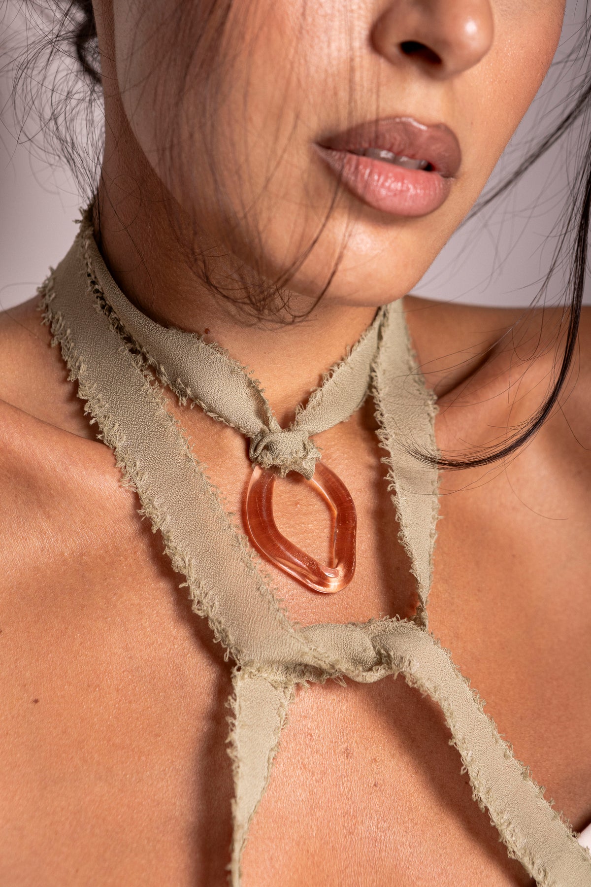 Choker Tessuto